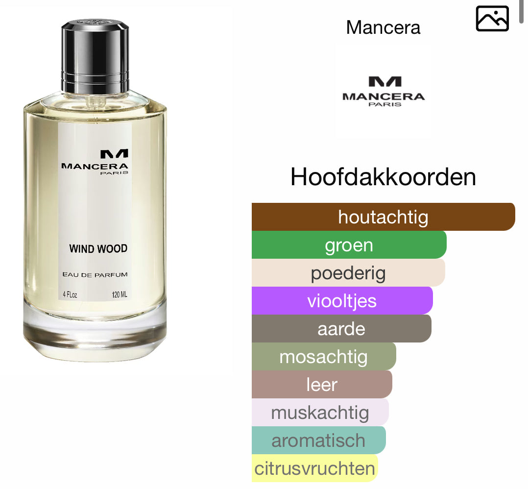 Wood & Coco 50ml - Inspired by Mancera Wind Wood